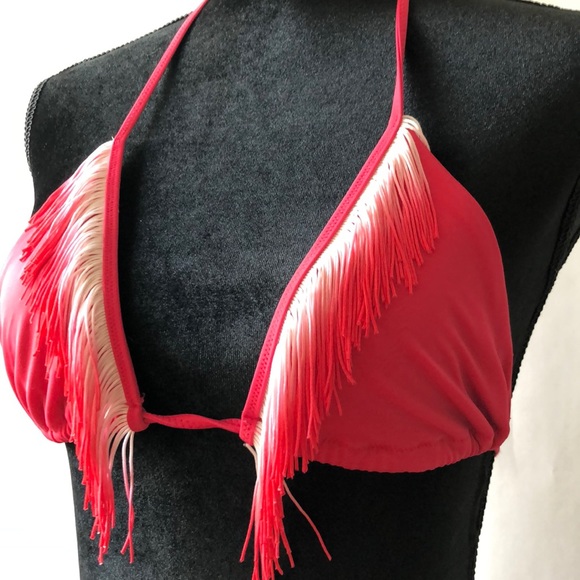 VICTORIAS SECRET FRINGE BIKINI TOP! - Picture 3 of 7